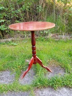 Drewniany mały okrągły stolik !!