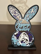 Zajączek 3D na Wielkanoc – dekoracja magnetyczna lub na podstawce 15 zł