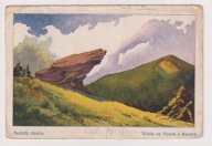 Beskid Śląski widok na Stożek z Kiczory 1939r. nakład Księgarnia KRESY l845