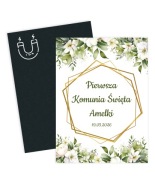 Podziękowanie Magnes Magnesy Komunia Święta na Lodówkę 7x9cm I 6szt