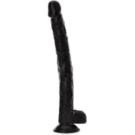 OGROMNE ELASTYCZNE DILDO XXL 38 cm ŻYLASTY SZTUCZNY PENIS Z PRZYSSAWKĄ