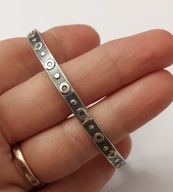 Srebrna stara bransoletka Rytosztuka