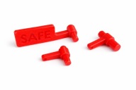 Flaga Bezpieczeństwa ZBIJAK .22LR / .32 S&W – GUMOWA TPU – Safety Flag –