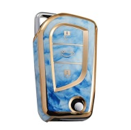 Błękitne etui na kluczyk TOYOTA Auris Corolla Avensis Yaris Aygo RAV4