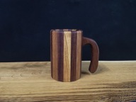 Kufel drewniany 500ml Dąb Sapeli