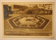 Blumenuhr - Kurpark Baden bei Wien, BADEN, AUSTRIA,STARA 1942 KORES CIESZYN