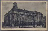 ŁÓDŹ Gimnazjum Niemieckie 3.10.1939r. Feldpost GAPA M169