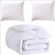 KOMPLET KOŁDRA CAŁOROCZNA ANTYALERGICZNA 160X200 CM + 2 PODUSZKI 70X80 CM