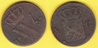HOLANDIA 1/2 CENT 1832 r.