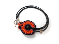 BRANSOLETKA SUTASZ boho etno kamień 100% hand made