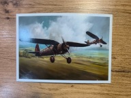 Kartka pocztowa – Samoloty PZL P.11c