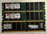 Pamięć RAM DDR Kingston 256MB 333MHZ CL2,5 2,5V DIMM DDR1 KVR333X64C25/256