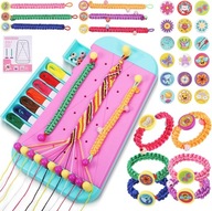 ZESTAW DO ROBIENIA BRANSOLETEK PRZYJAŹNI ROBÓTKI RĘCZNE KREATYWNY PREZENT