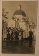 Warszawa 2.10. 1957 rok - CIEKAWE ZDJĘCIE - KOŚCIÓŁ, KAPLICA