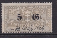 Gdańsk, Danzig, opłata wekslowa, 5 guldeów /DP/