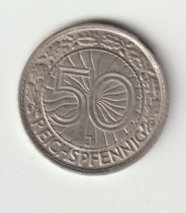 Weimar 50 pfennig 1935 J ladny stan
