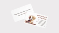 Karta ratunkowa PVC | Zwierzęta same w domu | Pies