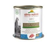 Mokra karma dla kota Almo Nature HFC TUŃCZYK ATLANTYCKI Z RYŻEM puszka 280g