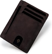 Prezent Na Walentynki Dla Niego Piękny Smukły Portfel Ochronny na Karty