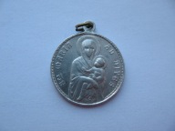 MATKA BOŻA ŚNIEŻNA-SANTA MARIA AD NIVES przedwojenny MEDALIK ALUMINIUM