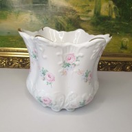 Porcelanowa misa vintage | England | kwiaty | złocenia | 17 cm| vintage