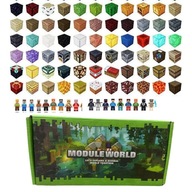 MAGNETYCZNYCH KLOCKÓW KONSTRUKCYJNYCH MINECRAFT 108 SZT 5 losowych lalek