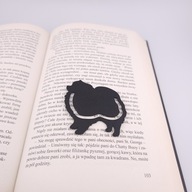 ZAKŁADKA DO KSIĄŻKI PIES POMERANIAN 3D