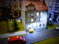 Kamienica z Warsztatem i Oświetleniem w H0