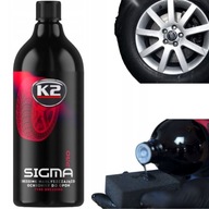 ŻEL NABŁYSZCZAJĄCO OCHRONNY DO OPON GUMY KOŁA KÓŁ CZERNIDŁO 1L K2 SIGMA XXL