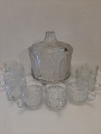 SKLO UNION R.SCHROTER SZKLANA BOLA WAZA DO PONCZU KOMPOTU SZKLANKI