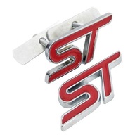 Emblemat 3D Metal ST w grill Ford Focus Mondeo Fiesta Escort MK3 MK4 MK5