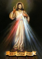 Obraz Jezus Chrystus w antyramie A4