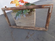 Stare okna loft retro lustro zdjęcia, aranżacje