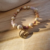 Bransoletka z kamieni naturalnych