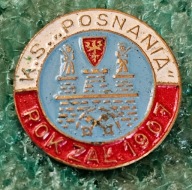 ODZNAKA KS POSNANIA POZNAŃ WERSJA OKRĄGŁA