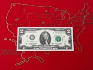 2 dolary 2017a Atlanta. Stan banknotu UNC