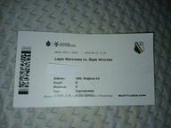 Używany bilet Legia Warszawa - Śląsk Wrocław - 21.04.2024
