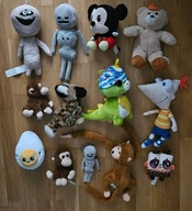 ZESTAW MASKOTEK PLUSZAKÓW -13 SZTUK