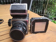 Aparat Kiev 80 + 2 KASETY + PRYZMAT TTL