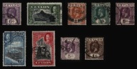 Kolonie brytyjskie CEJLON zestaw LPI.VII.3