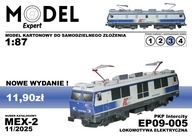 EP09-005 PKP Intercity - Model kartonowy NOWE WYDANIE !