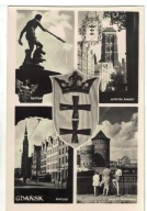 9-KD06- Gdańsk-Herb,4 obrazy Gdańska, 1957