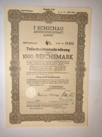 Z51@STOCZNIA W ELBLĄGU 500 RM EMISJA 1943 ROK LITERA C