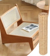 Taśma z rattanu 35x200 do szaf do krzeseł plecionka wiedeńska tkanina DIY