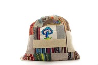 Kolorowy plecak z konopi i bawełny- Himalayan Hemp - hippie worek