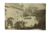 STARA FOTOGRAFIA SAMOCHÓD WARSZAWA REJESTRACJA ZOBACZ!