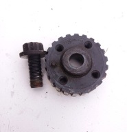 AUDI 80 B4 1.6 B KOŁO ZĘBATE WAŁU KORBOWEGO + ŚRUBA 049105263C