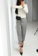 %%%%%%%% MARYLEY spodnie GRIGIO r.M