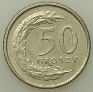 III RP - 50 groszy 1991 - mennicze