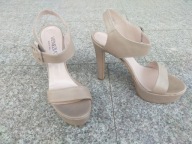 VENEZIA nr 39-40 włoskie eleganckie sandały skóra